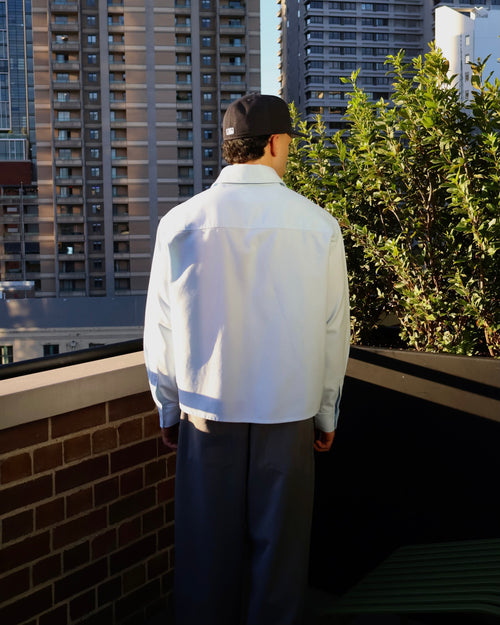 LONG SLEEVE SHIRT - LIGHT BLUE