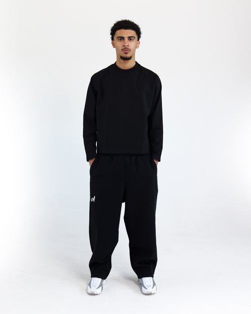 AIDEE SWEATPANTS - BLACK